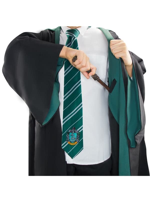 Slytherin Deluxe Kappe til Børn (Officiel Samler Replika) - Harry Potter
