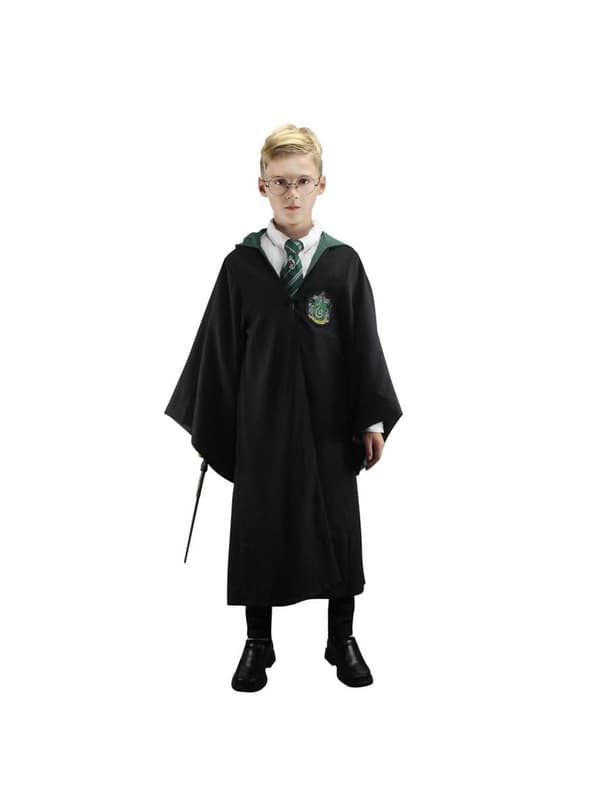 Slytherin Deluxe Kappe til Børn (Officiel Samler Replika) - Harry Potter