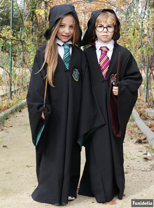 Slytherin Deluxe Kappe til Børn (Officiel Samler Replika) - Harry Potter