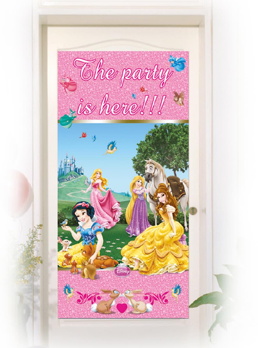 Princess & Animals plakat til dør