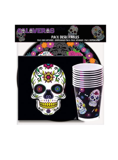 Catrina Day of the Dead bord sæt