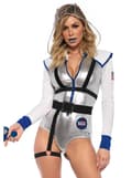 Miniatyrbild 1 av 2: Maskeraddräkt astronaut förförisk dam