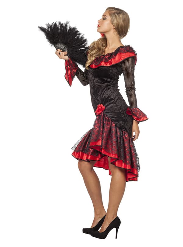 Traditionel Spansk kvinde kostume