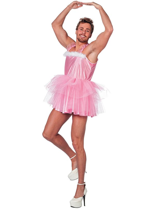 Ballet ballerina kostume til mænd M-L