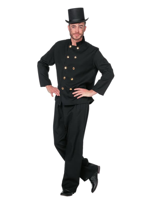 Skorstensfejer kostume til mænd L-XL