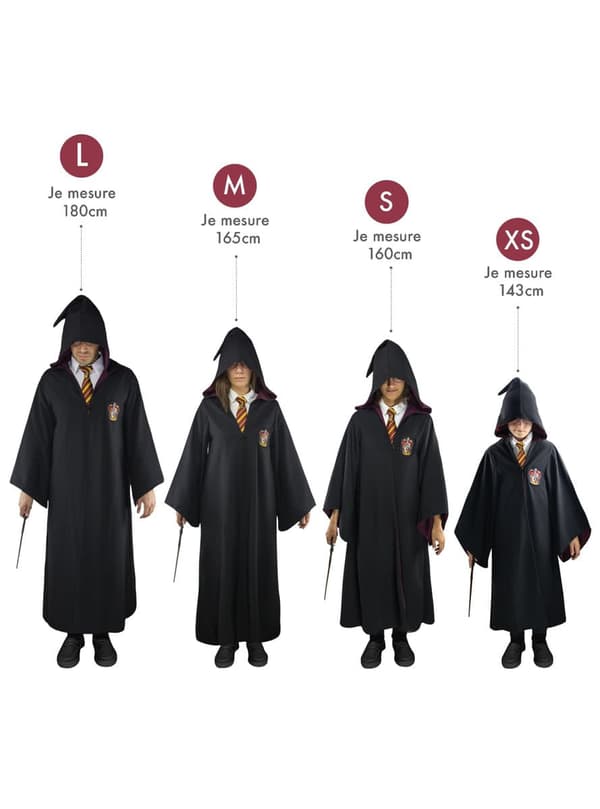 Harry Potter Gryffindor Deluxe Kappe til voksne (officiel replika til samlere)