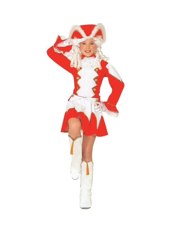 Maskeraddräkt majorette röd för barn 14-16 years