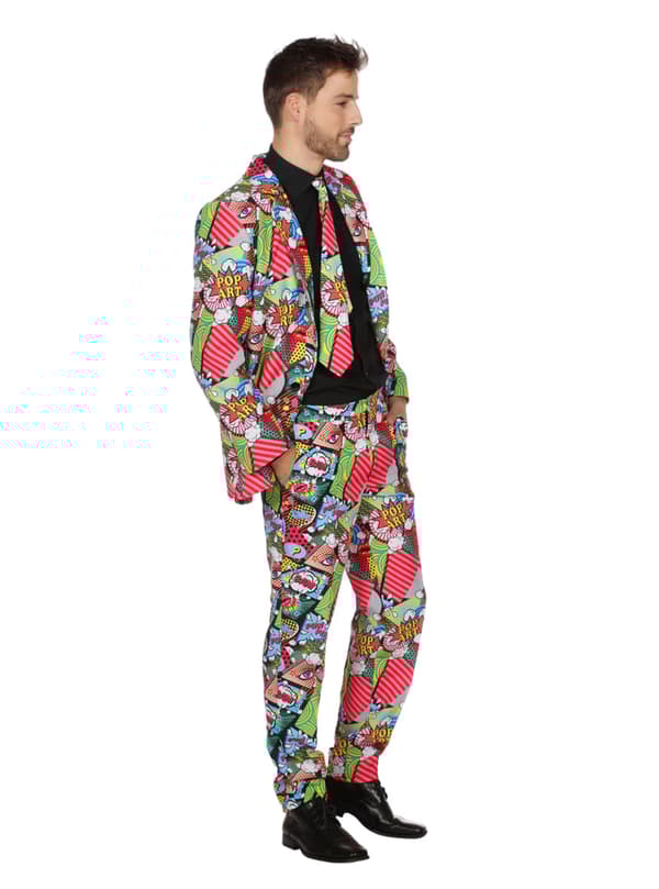Pop Art jakkesæt til mænd