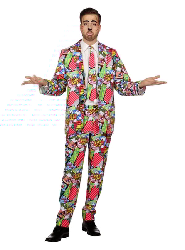 Pop Art jakkesæt til mænd