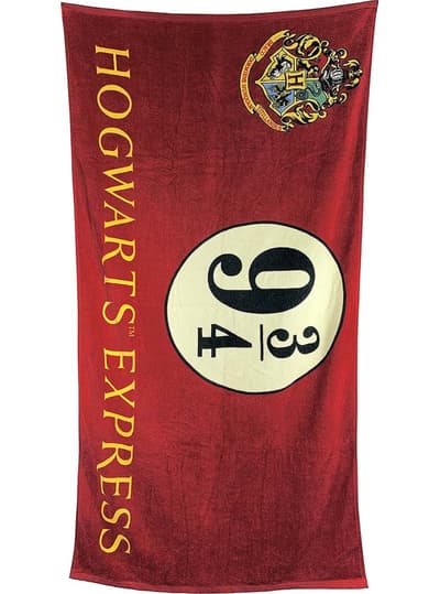 Harry Potter Platform 9 og 3/4 Hogwarts Express håndklæde