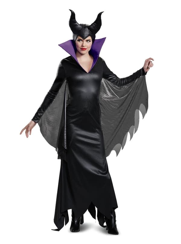 Deluxe Maleficent kostume til voksne
