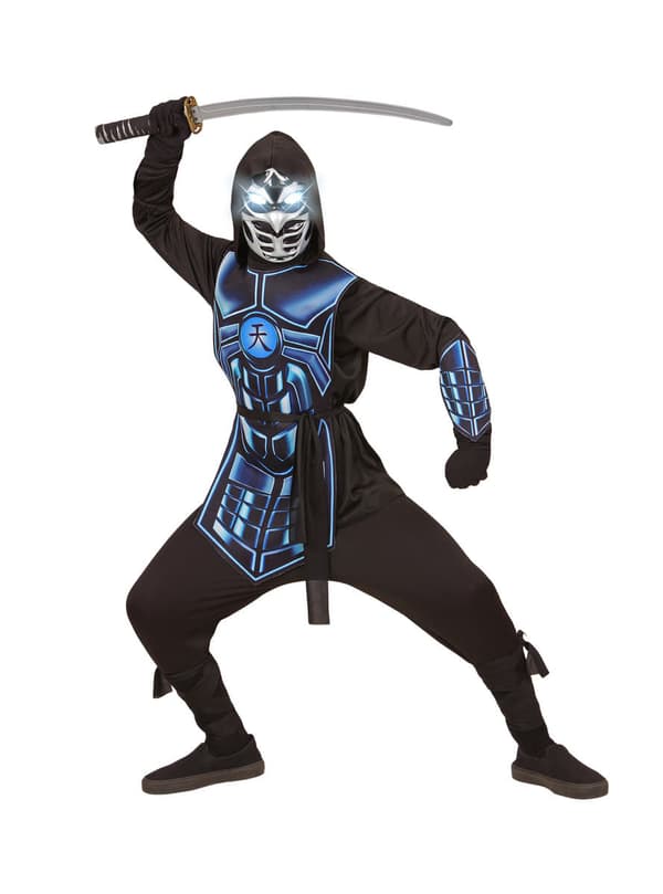 Lasten sininen Ninja-asu