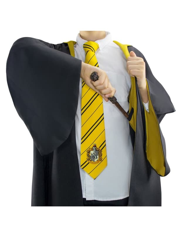 Hufflepuff Deluxe kappe til børn - Harry Potter