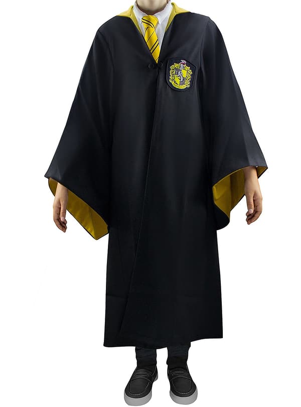 Hufflepuff Deluxe kappe til børn - Harry Potter