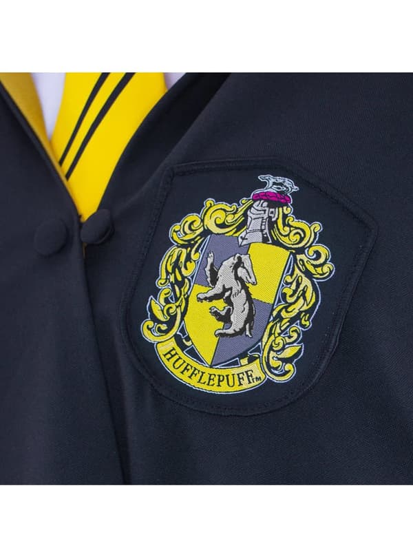 Hufflepuff Deluxe kappe til børn - Harry Potter