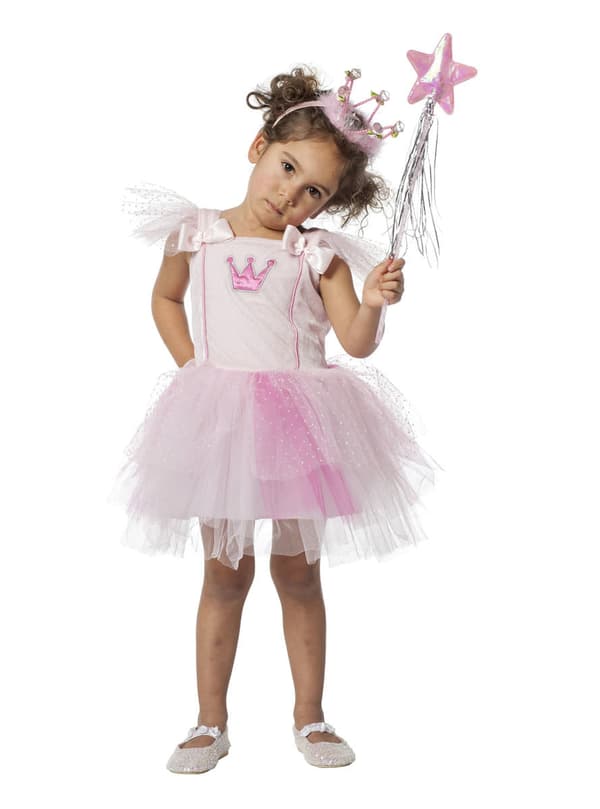 Maskeraddräkt dansös rosa barn 7-8 years