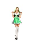 Miniatyrbilde 1 av 8: Grønt Oktoberfest kostyme til dame