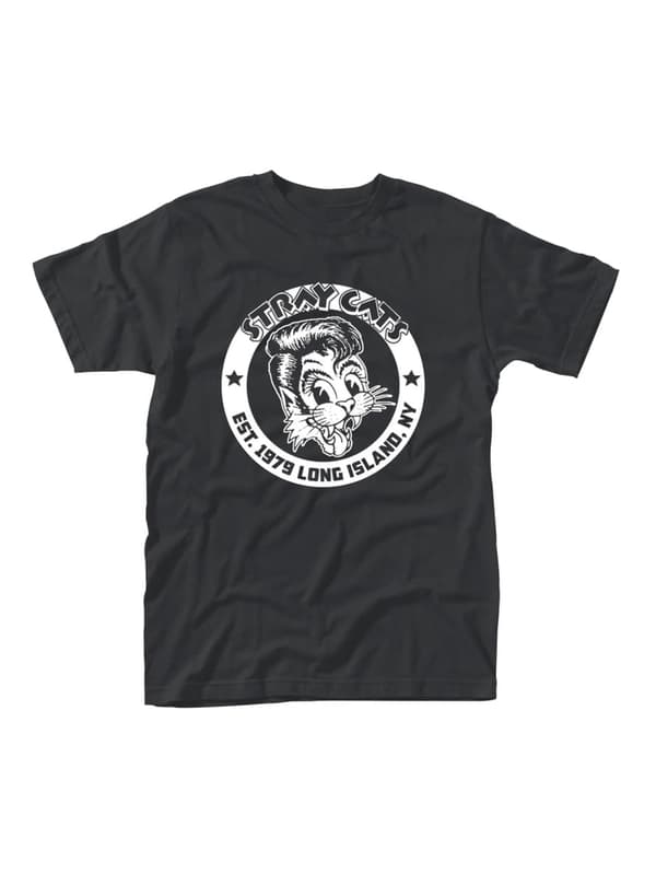 T-shirt Stray Cats Est 1979 vuxen S