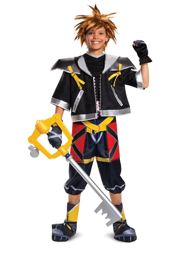 Kingdom Hearts III Sora Classic Deluxe kostume til teenagere S