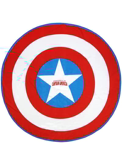 Rundt Captain America håndklæde til børn - The Avengers
