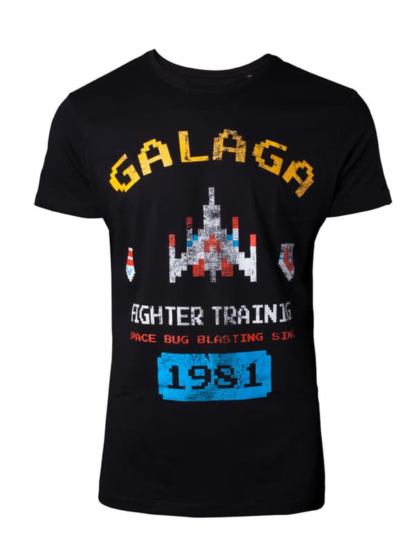 Galaga t-shirt til mænd XL