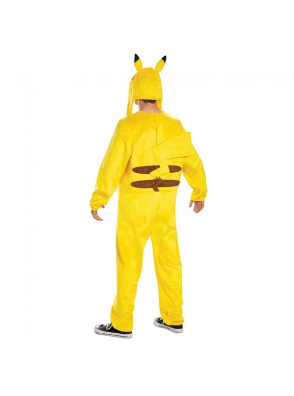 Pikachu Deluxe Kostyme til Menn - Pokemon