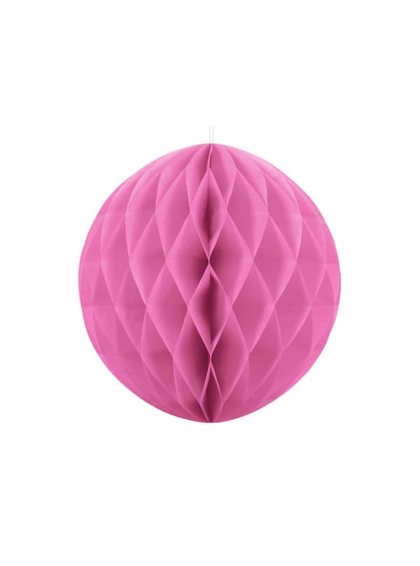 Hängande pappersdekoration rosa 20 cm