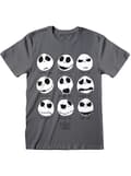 Miniatyrbillede 1 af 2: T-shirt af Jack Nightmare before Christmas i grå til mænd