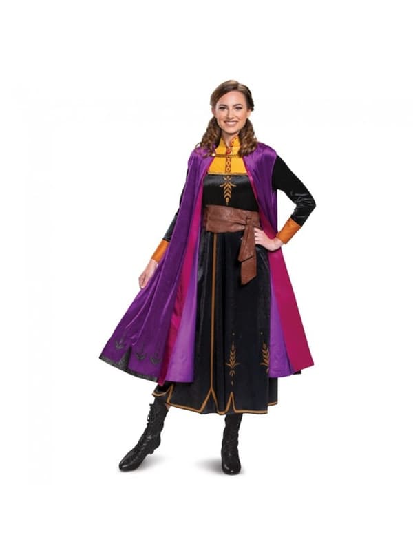 Deluxe Anna Kostyme til Dame - frosset