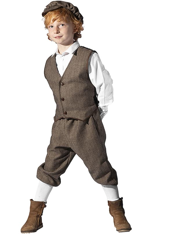 Gangster kostyme for barn 7-8 years