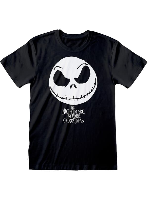 Jack Nightmare before Christmas T-shirt svart för honom