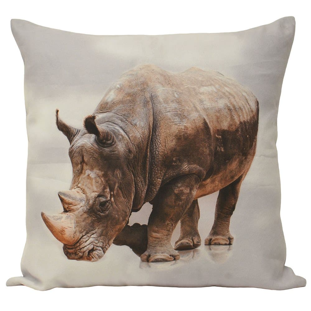 Riva Home Animal Rhino Cushion Cover