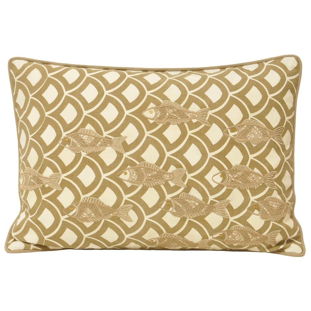 Riva Home Ionia Fish Cushion Cover