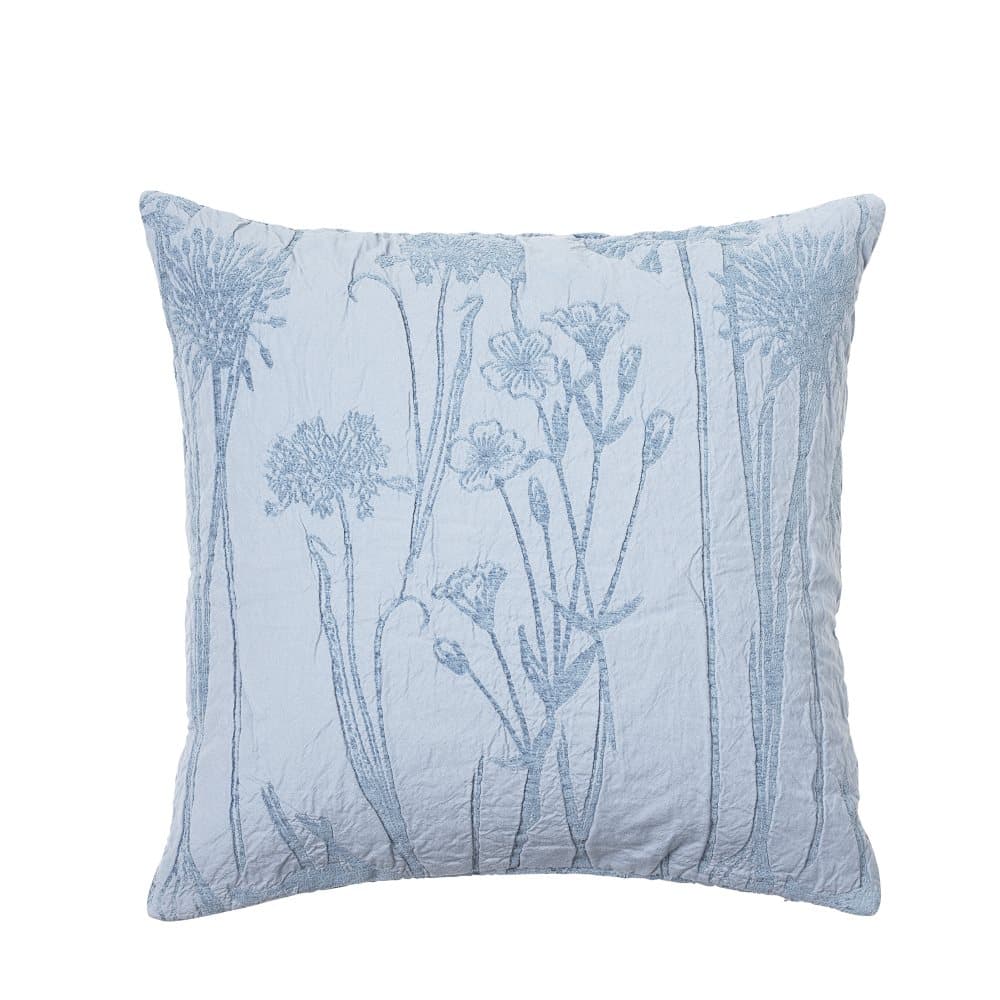 Putetrekk Sigval, Bomull, 50 x 50 cm, Ashley Blue, Broste Copenhagen