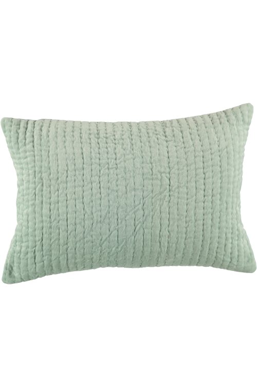 Bild av Gripsholm Elliot Kuddfodral Bomull GOTS 40x60 cm Aqua Grön