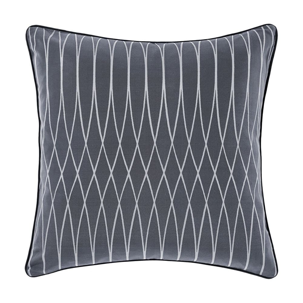Linen House Northbrook Geometric Diamond Design Feather Filled Cushion