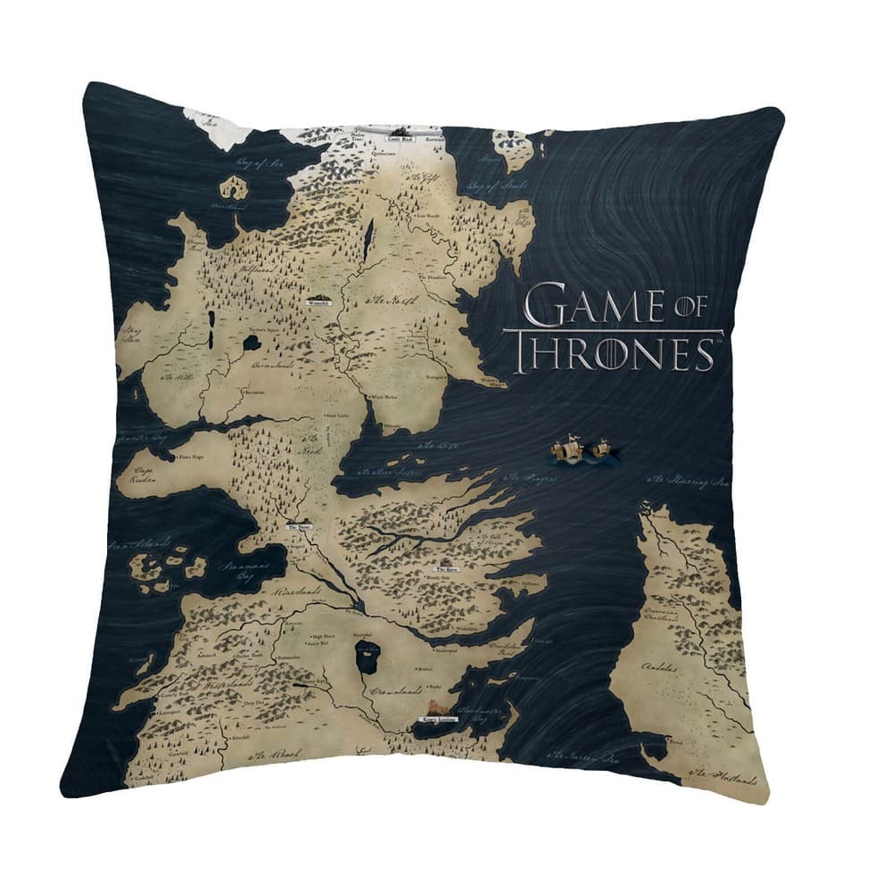 Game Of Thrones Westeros Canvas Cushion