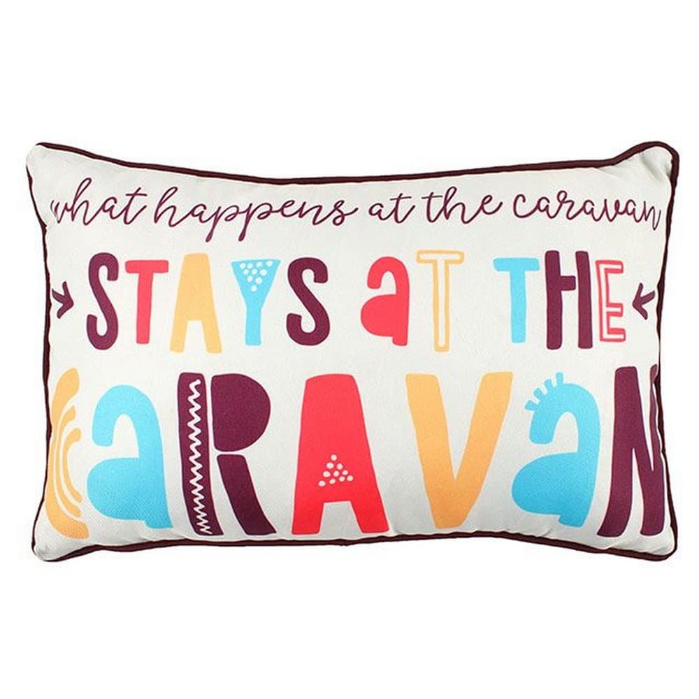 Something Different Stays At The Caravan Cushion