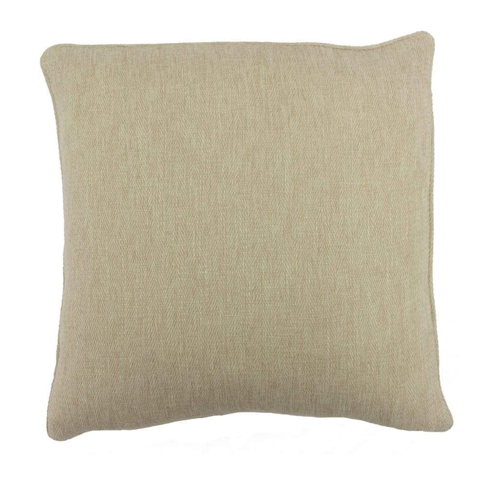 Furn Harrison Herringbone Weave Feather Filled Cushion
