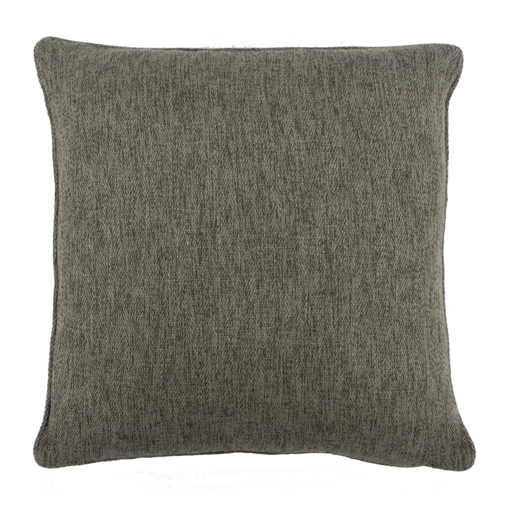 Furn Harrison Herringbone Weave Feather Filled Cushion