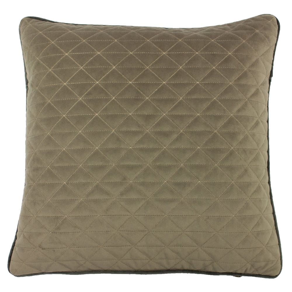Riva Home Quartz Geometric Diamond Design Polyester Filled Cushion