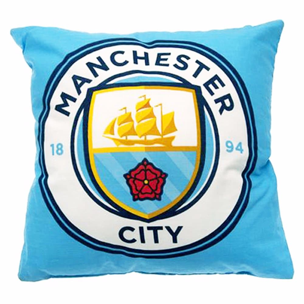 Manchester City FC Official Crest Design Cushion