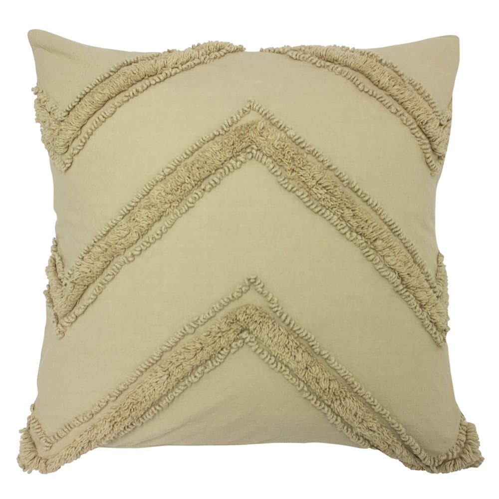 The Linen Yard Nammos Zigzag Polyester Filled Cushion