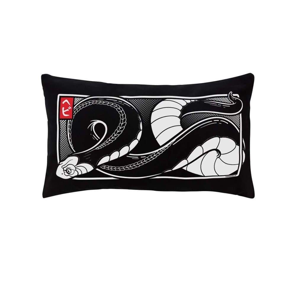 Unorthodox Collective Oriental Snake Rectangular Cushion