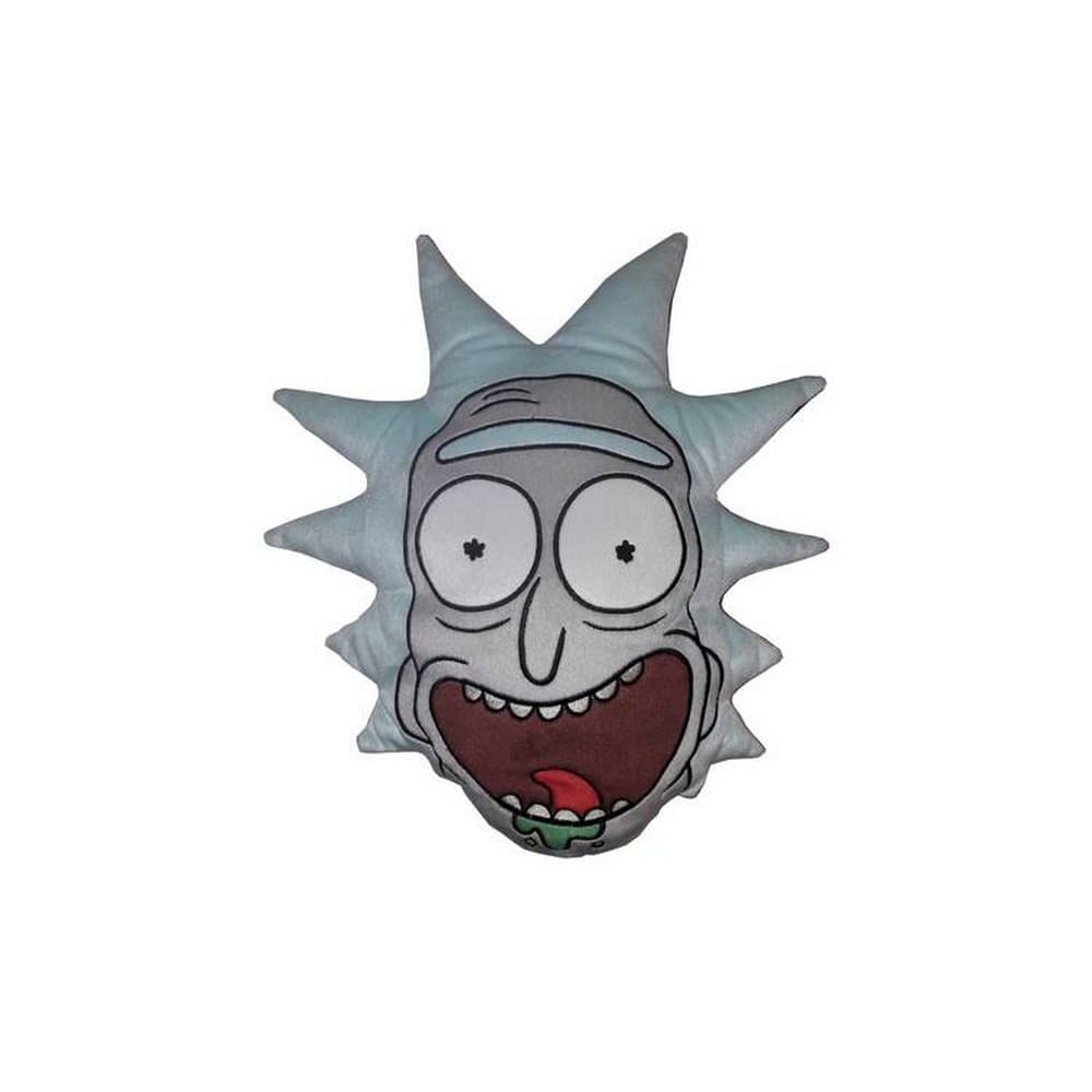 Rick and Morty Character Face Cushion