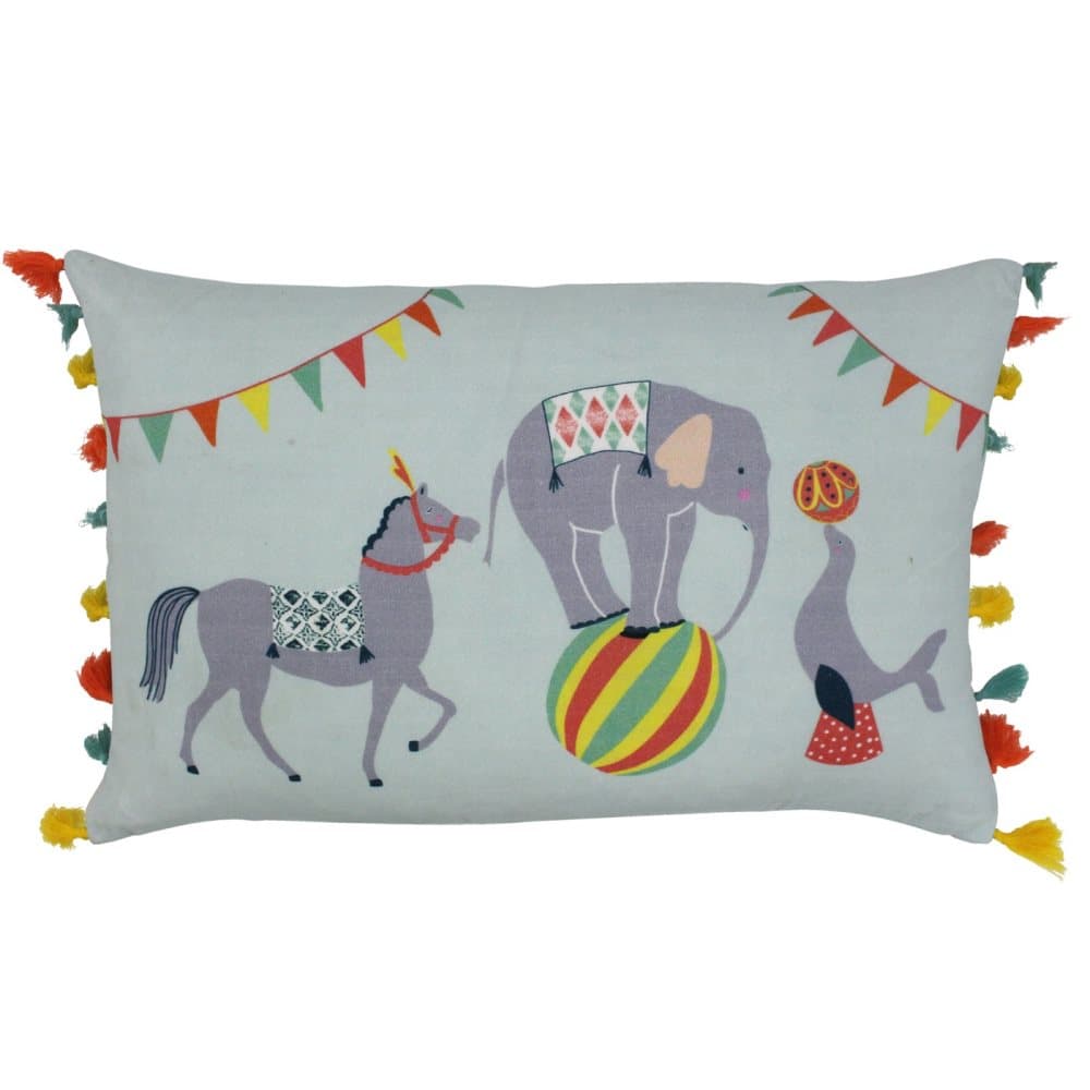 Riva Paoletti Vintage Circus Feather Filled Cushion