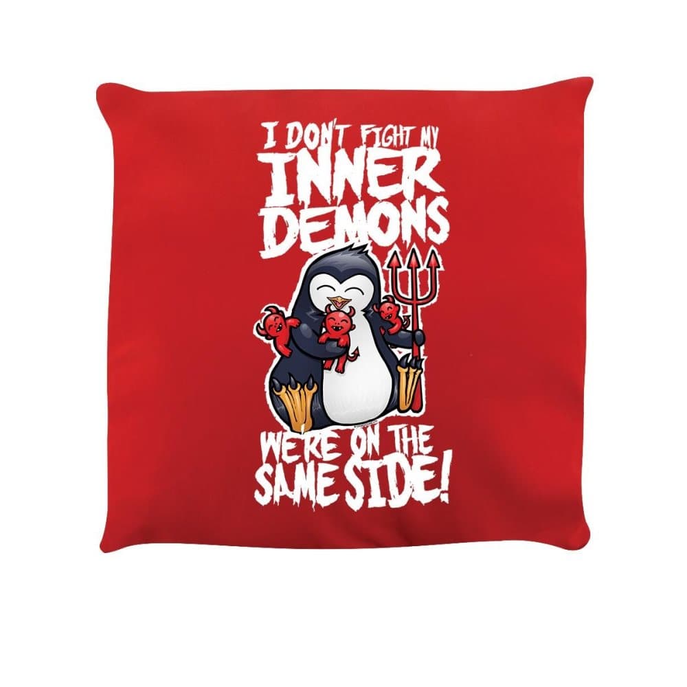 Psycho Penguin Inner Demons Cushion