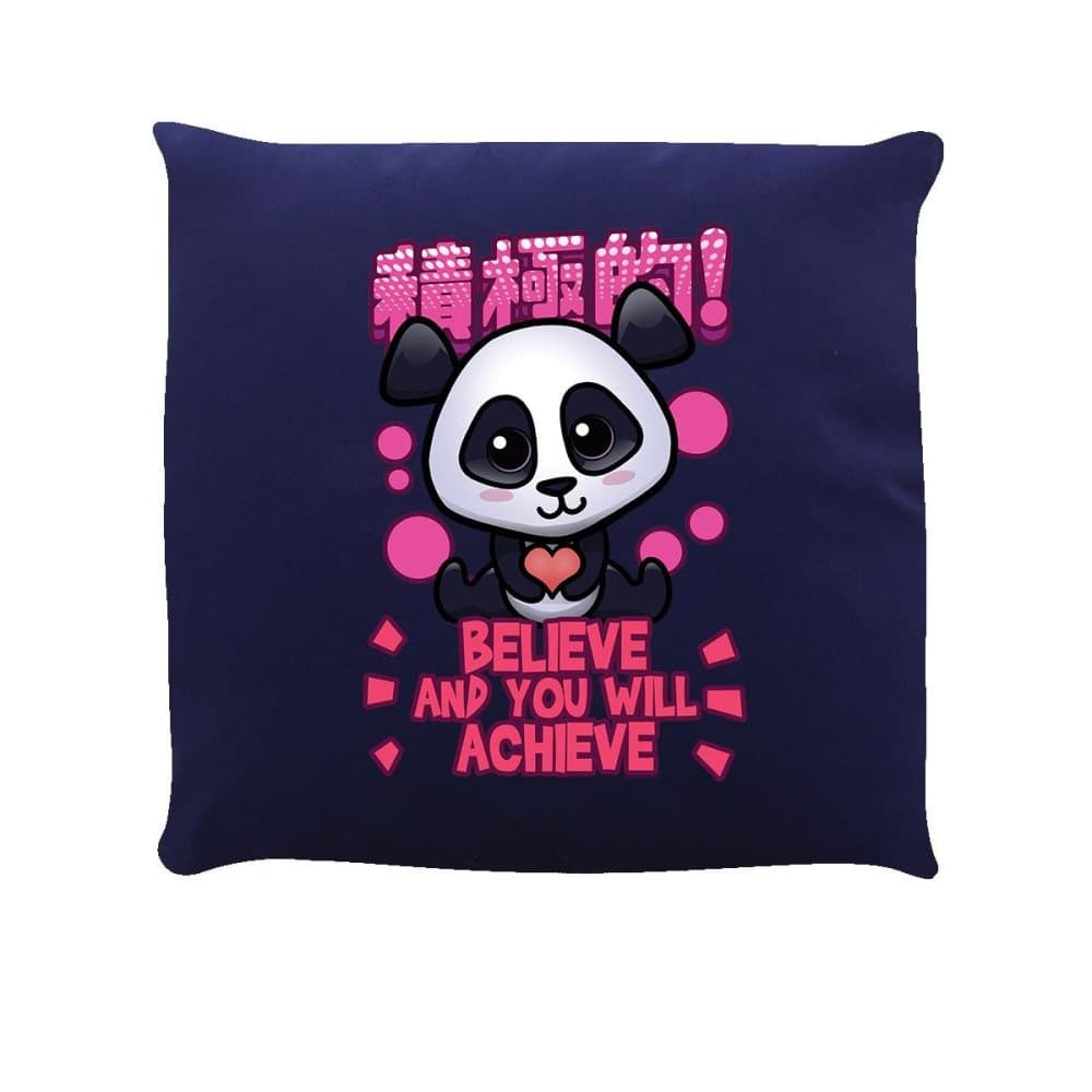 Handa Panda Believe & You Will Achieve Cushion