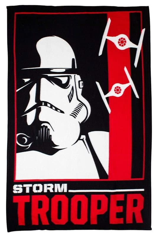Star Wars Fleece Filt, Stormtrooper 150x100cm