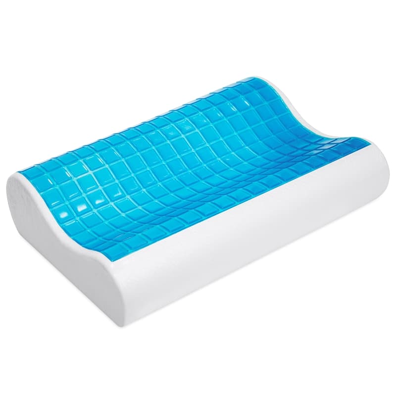 Herzberg Huvudkudde med Memory-foam och kylande gel